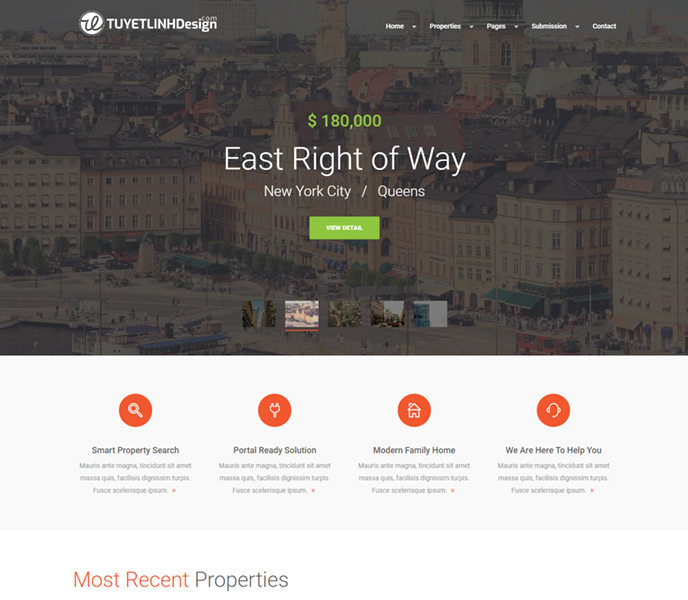 Mẫu Website Bất Động Sản - WDBDS - 14